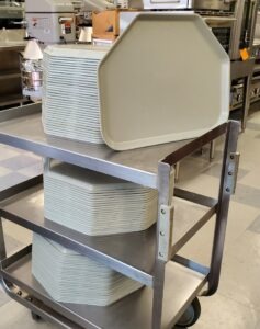 Fiberglass Trapezoid Tray - Cambro #1418TR