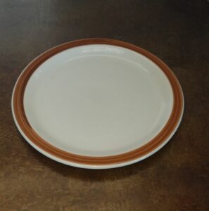 Used 9 1/2" Dinner Plate - "Rego" Old Hickory #C761-25-image