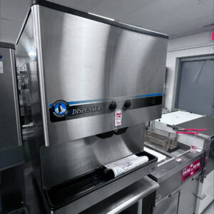 Used Hoshizaki DM-200B Ice & Water Dispenser – 200 lb Capacity